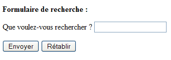 Formulaire de recherche